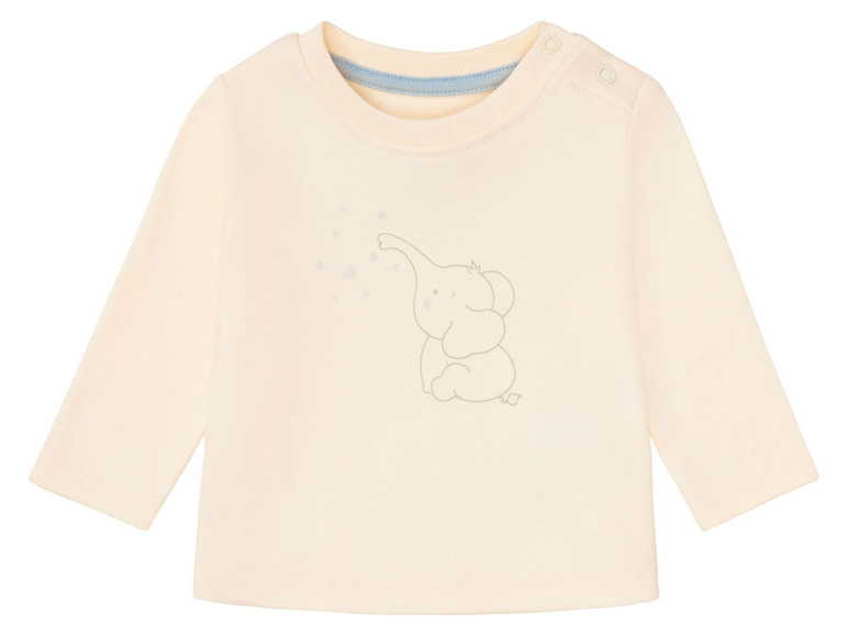 Prejsť na zobrazenie na celú obrazovku: lupilu® Detské bavlnené tričko s dlhým rukávom pre bábätká BIO, 3 kusy – obrázok 13