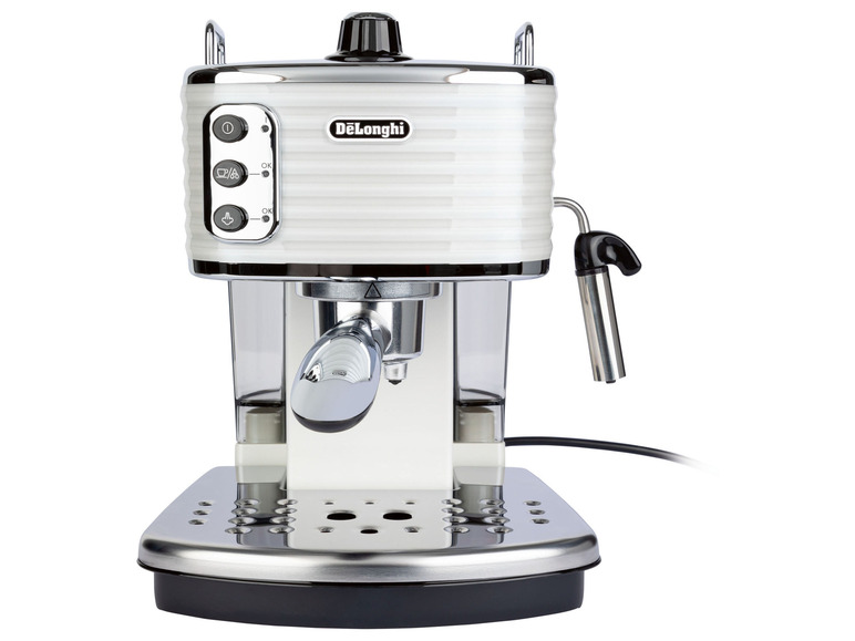 Prejsť na zobrazenie na celú obrazovku: Delonghi Espresso pákový kávovar Scultura SECZ351.BK – obrázok 1