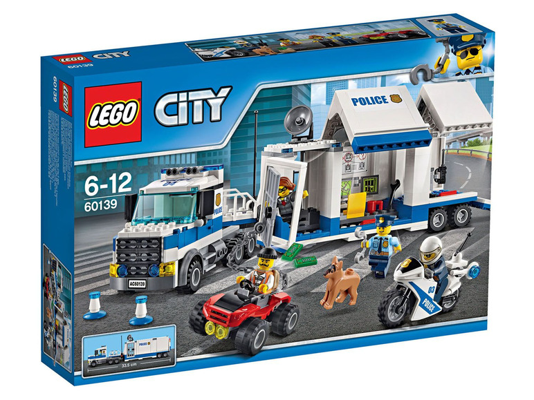 Prejsť na zobrazenie na celú obrazovku: LEGO® City 60139 Mobilné veliteľské centrum – obrázok 1