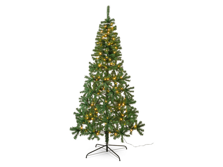 Prejsť na zobrazenie na celú obrazovku: LIVARNO home Umelý vianočný stromček s LED osvetlením, 210 cm – obrázok 1