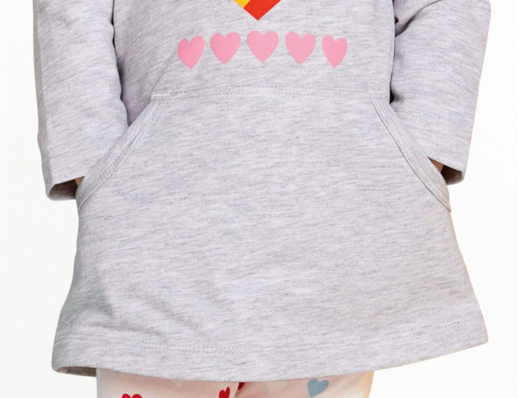 Prejsť na zobrazenie na celú obrazovku: lupilu® Dievčenské mikinové šaty s potlačou pre bábätká – obrázok 6