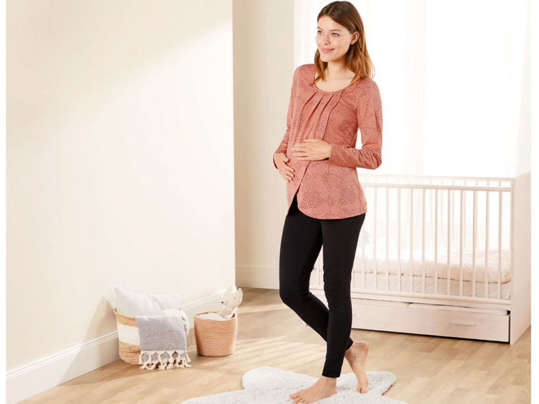 Prejsť na zobrazenie na celú obrazovku: esmara® Dámske tehotenské bavlnené pyžamo BIO – obrázok 3
