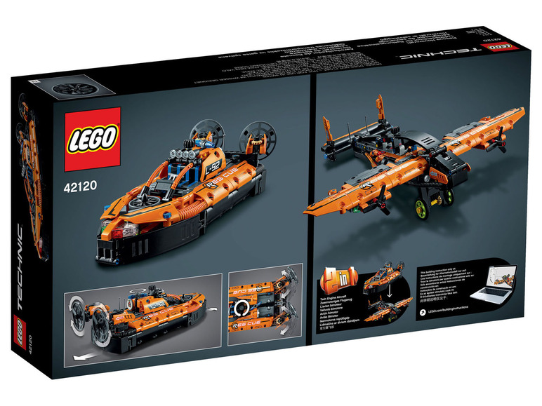 Prejsť na zobrazenie na celú obrazovku: LEGO® Technic 42120 Záchranné vznášadlo – obrázok 3