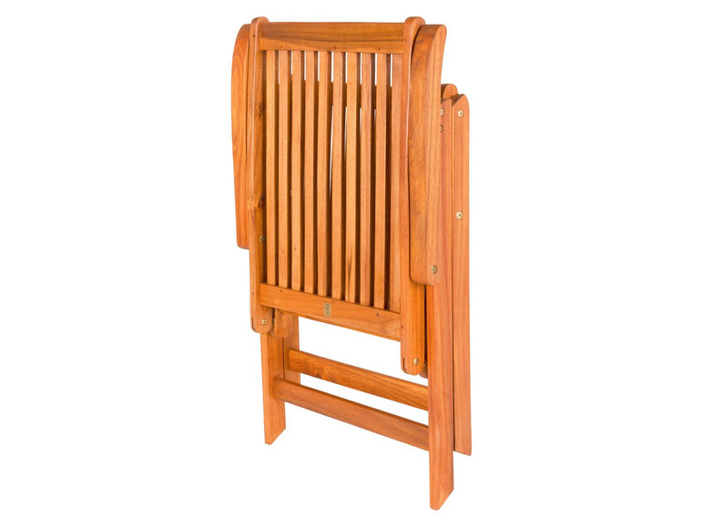 Prejsť na zobrazenie na celú obrazovku: FLORABEST® Polohovacia stolička z akáciového dreva – obrázok 5