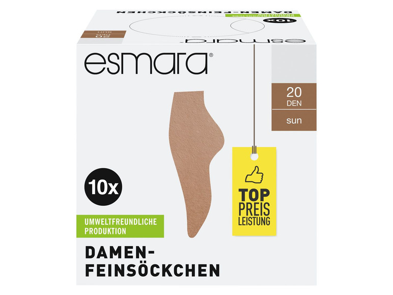 Prejsť na zobrazenie na celú obrazovku: esmara Dámske ponožky 20 DEN, 10 párov – obrázok 4