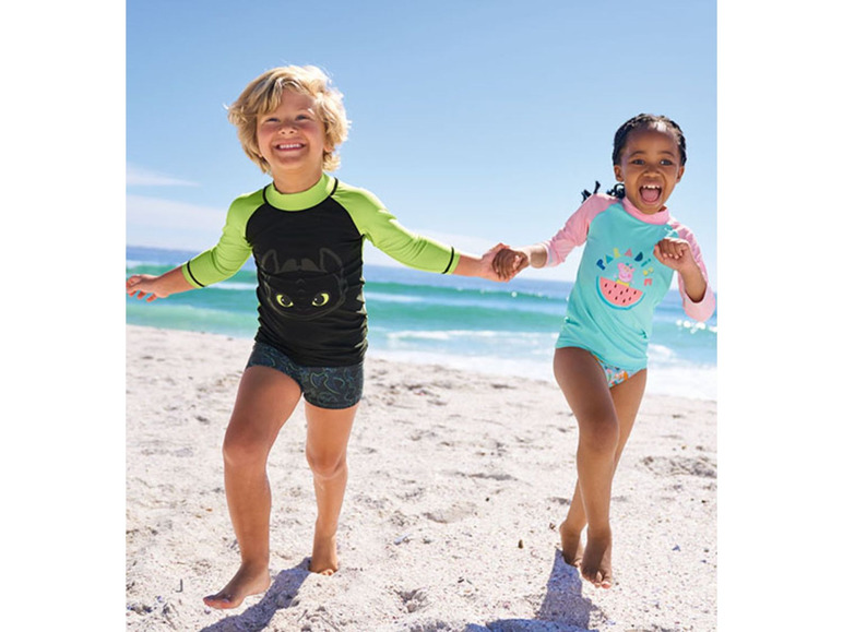 Prejsť na zobrazenie na celú obrazovku: Dievčenské tričko do vody s ochranou proti UV žiareniu – obrázok 5