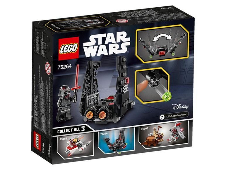Prejsť na zobrazenie na celú obrazovku: LEGO® Star Wars 75264 Mikrostíhačka Kylo Rena – obrázok 2