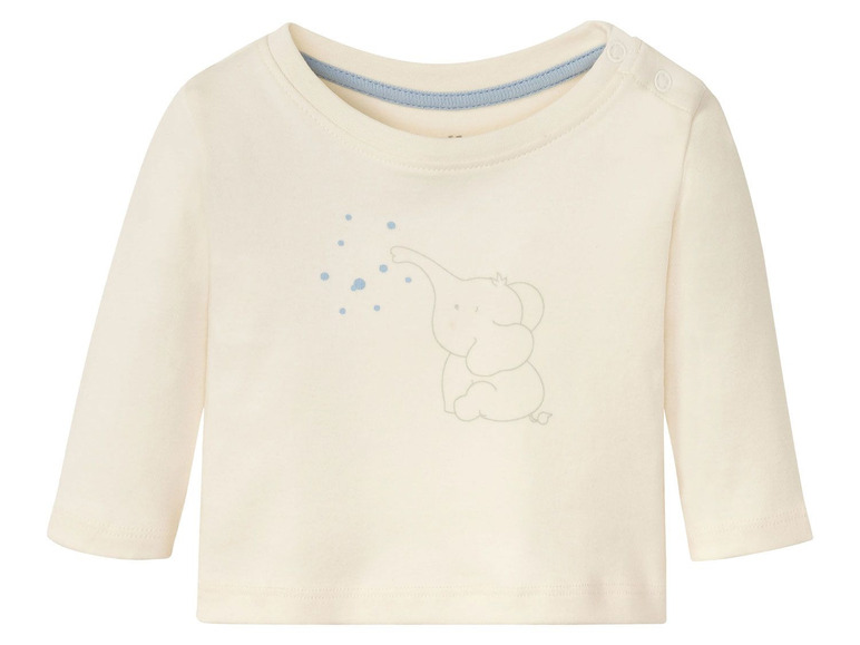 Prejsť na zobrazenie na celú obrazovku: lupilu® Chlapčenské / dievčenské bavlnené tričko s dlhým rukávom BIO, 3 kusy – obrázok 3