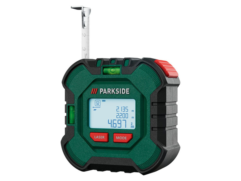 Prejsť na zobrazenie na celú obrazovku: PARKSIDE® Laserový merač vzdialenosti s meracím pásmom PLMB 4 A1 – obrázok 5