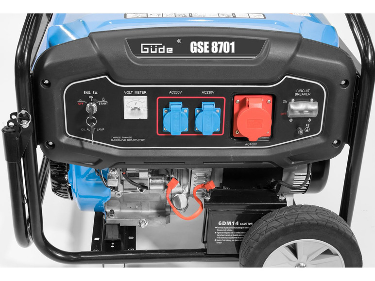 Güde Elektrocentrála GSE 8701 RS