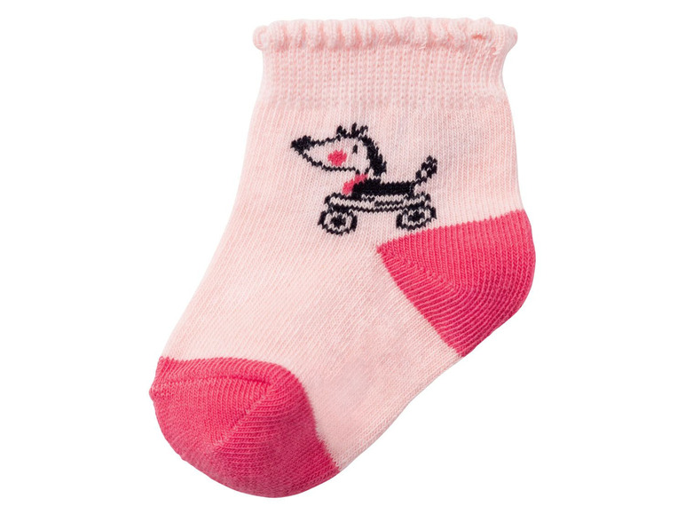 Prejsť na zobrazenie na celú obrazovku: lupilu® Dievčenské ponožky pre bábätká BIO, 5 párov – obrázok 3
