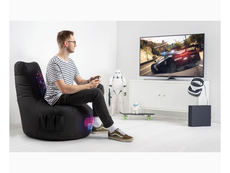 Prejsť na zobrazenie na celú obrazovku: SITTING POINT Sedací vak s motívom Gaming – obrázok 3