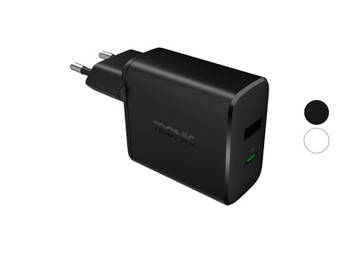 TRONIC® Dvojitá USB nabíjačka, 30 W, USB-C PD, USB-A