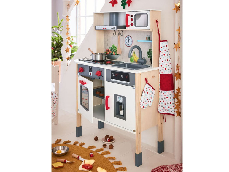 Prejsť na zobrazenie na celú obrazovku: Playtive Detská drevená kuchynka – obrázok 4