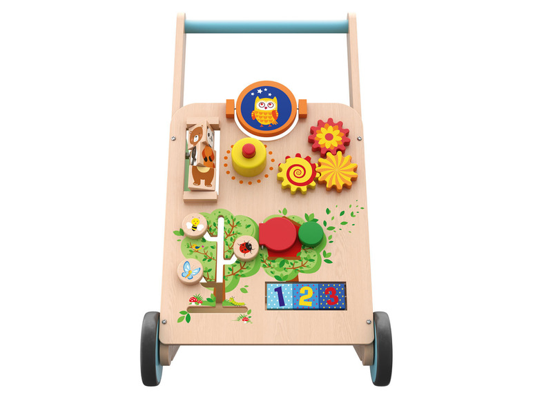 Prejsť na zobrazenie na celú obrazovku: Playtive Drevené odrážadlo/hojdací koník/podporný vozík – obrázok 3