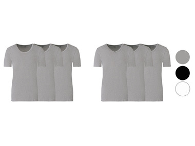 LIVERGY Pánske spodné tričko, 3 kusy