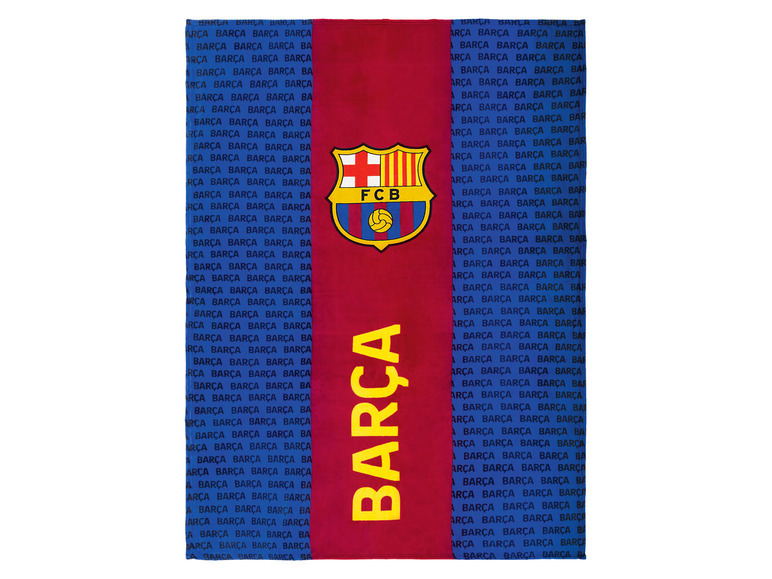 Prejsť na zobrazenie na celú obrazovku: Plyšová deka FC Barcelona, 150 x 200 cm – obrázok 1