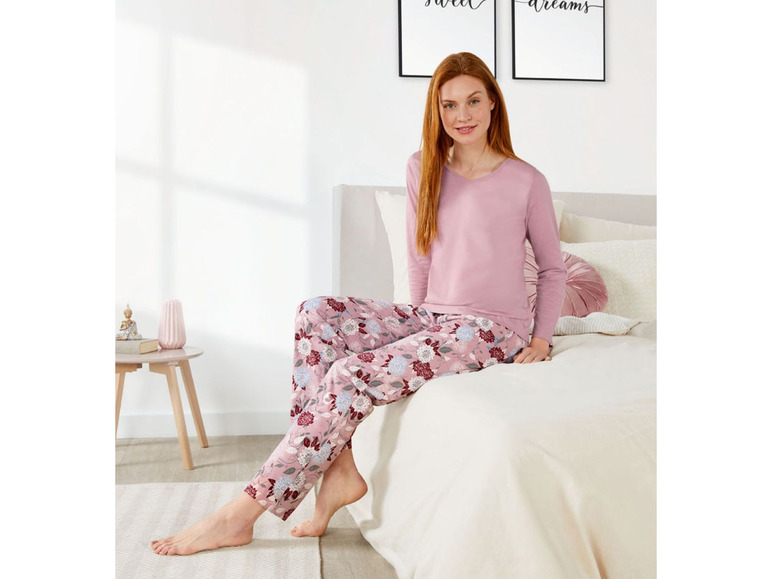 Prejsť na zobrazenie na celú obrazovku: ESMARA® Dámske bavlnené pyžamo BIO – obrázok 3