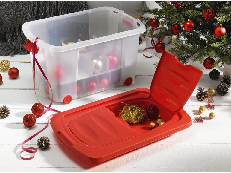 Prejsť na zobrazenie na celú obrazovku: CASSETTI® Úložný box na vianočné ozdoby, 35 l – obrázok 9