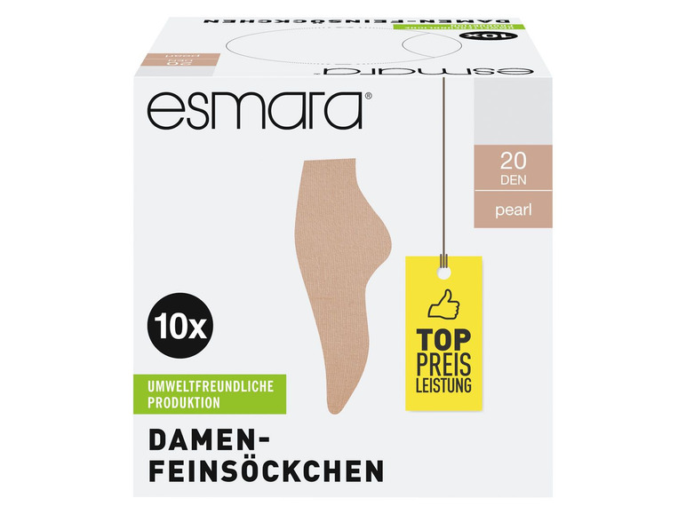 Prejsť na zobrazenie na celú obrazovku: esmara Dámske ponožky 20 DEN, 10 párov – obrázok 2