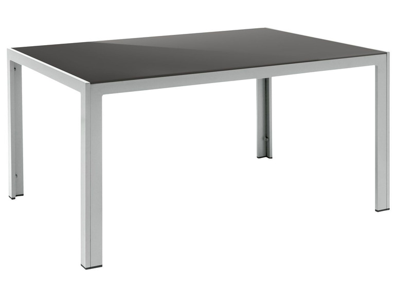 Prejsť na zobrazenie na celú obrazovku: florabest Hliníkový stôl so sklenenou doskou ALU, šedý – obrázok 2
