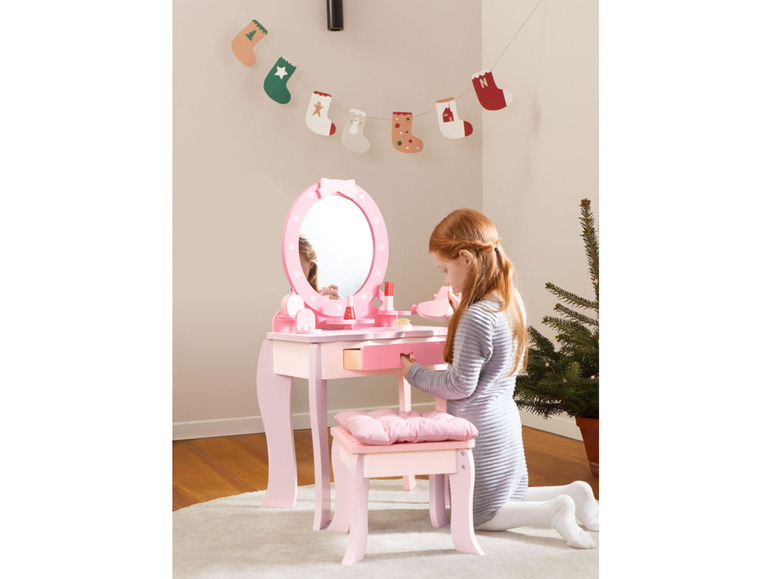 Prejsť na zobrazenie na celú obrazovku: Playtive Detský drevený stôl na líčenie – obrázok 4