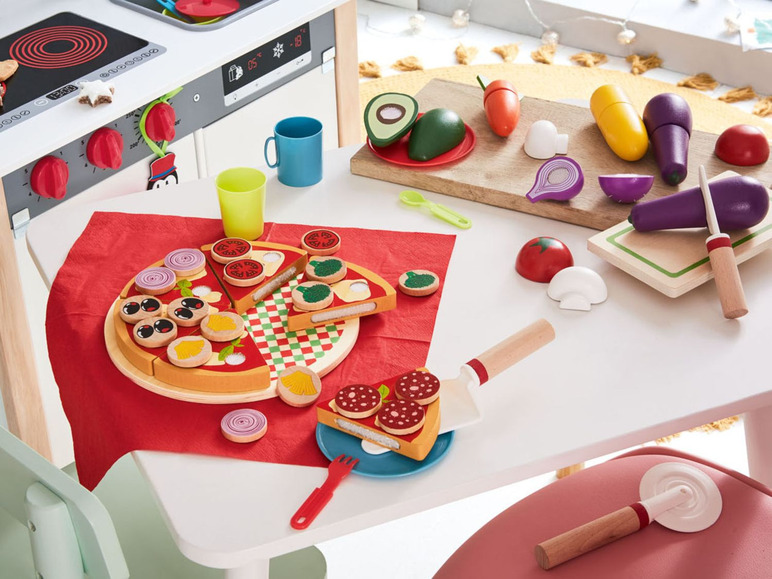Prejsť na zobrazenie na celú obrazovku: Playtive Drevené potraviny - pizza – obrázok 2