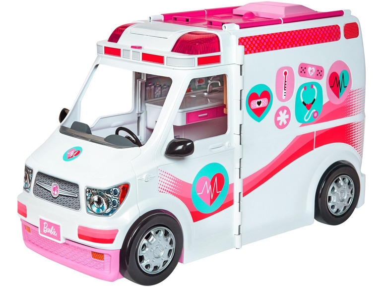 Prejsť na zobrazenie na celú obrazovku: Barbie Súprava klinika na kolesách – obrázok 1