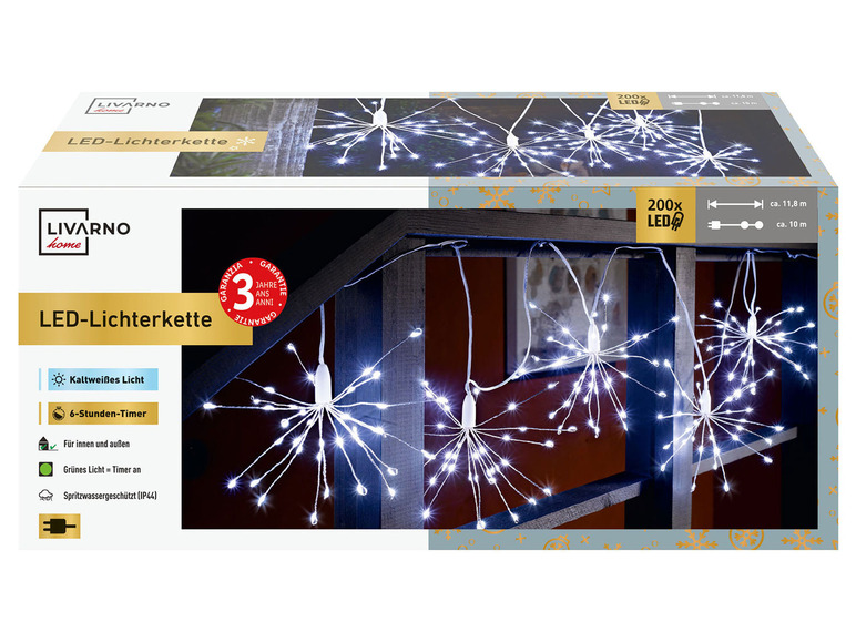 Prejsť na zobrazenie na celú obrazovku: Livarno Home Svetelná LED reťaz Dandelion – obrázok 13