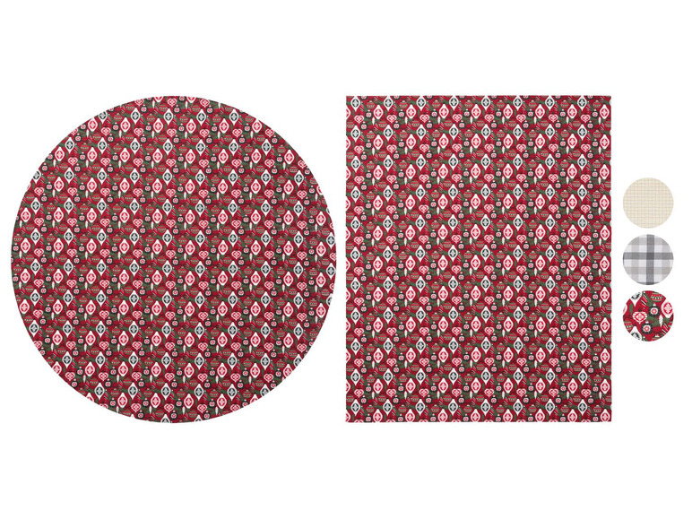 Prejsť na zobrazenie na celú obrazovku: MERADISO® Okrúhly obrus Ø cca 160 cm / hranatý 130 x 160 cm – obrázok 1