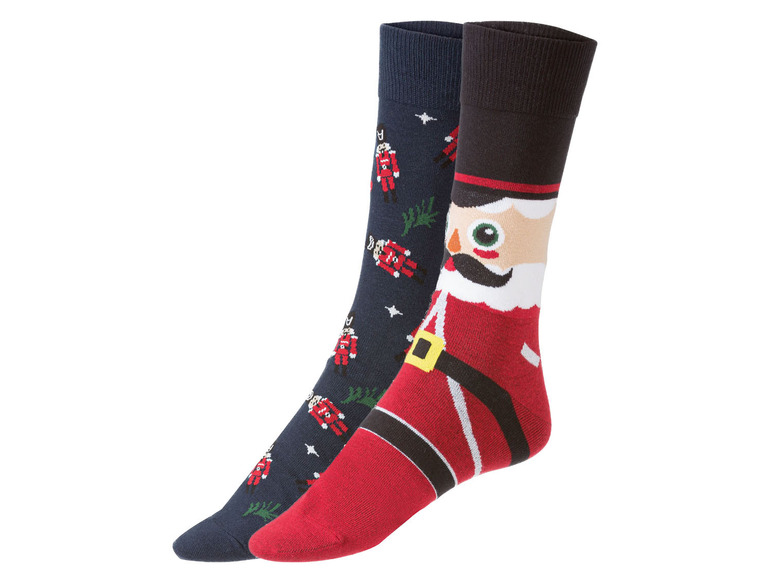 Prejsť na zobrazenie na celú obrazovku: LIVERGY® Pánske vianočné ponožky, 2 páry – obrázok 2