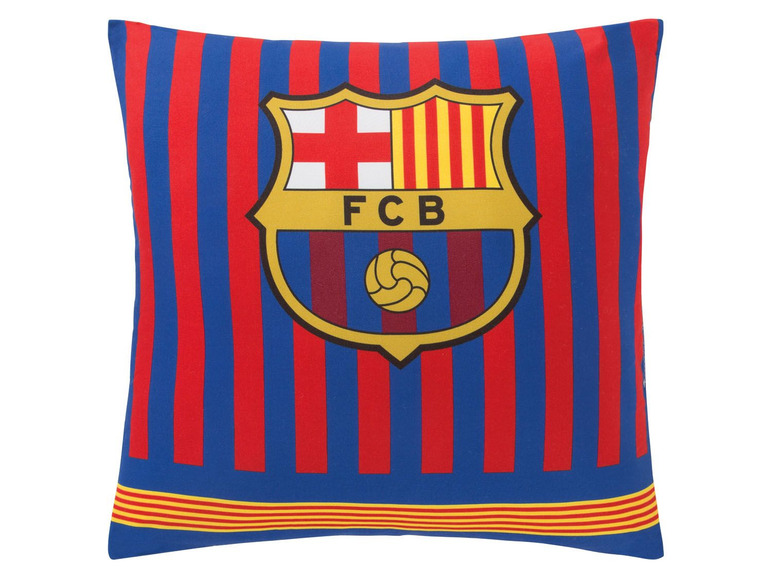 Prejsť na zobrazenie na celú obrazovku: Vankúš FC Barcelona, 40 x 40 cm – obrázok 1
