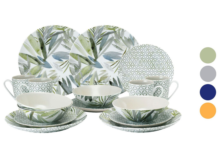 vanWell Porcelánová jedálenská súprava, 16-dielna