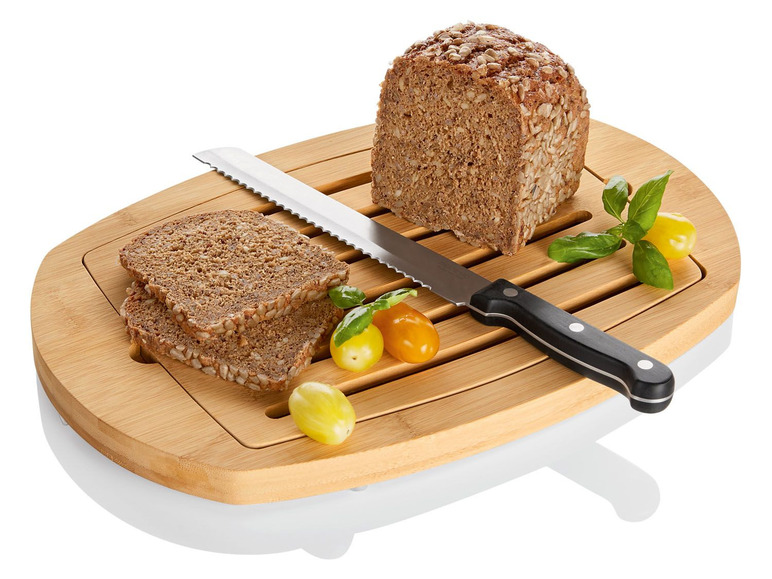 Prejsť na zobrazenie na celú obrazovku: ERNESTO® Bambusová doska na krájanie chleba – obrázok 6