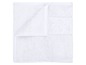 Biely froté uterák zložený