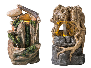 LIVARNO home Izbová fontána s LED