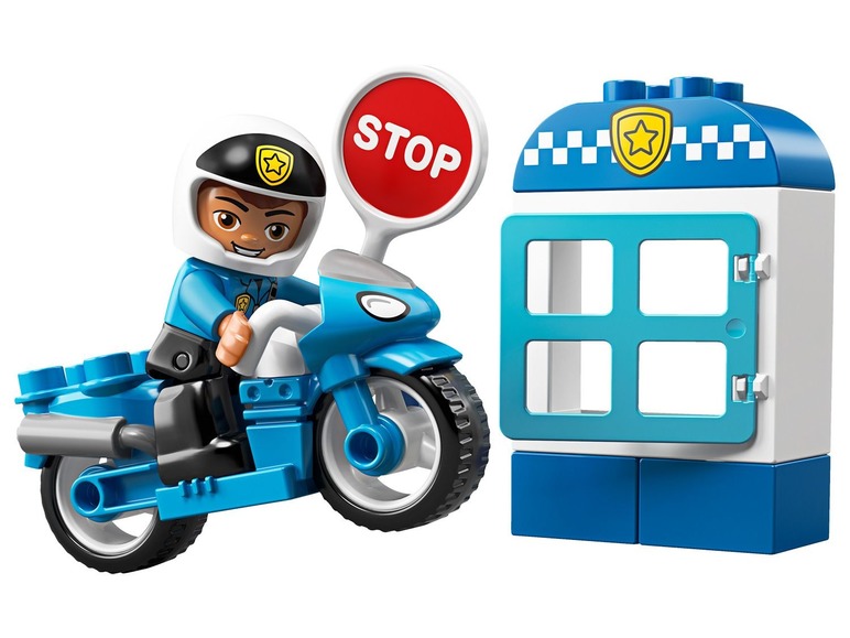 Prejsť na zobrazenie na celú obrazovku: LEGO® DUPLO® Policajná motorka 10900 – obrázok 3