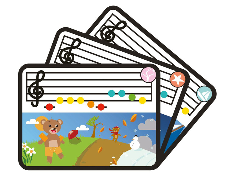 Prejsť na zobrazenie na celú obrazovku: Playtive Magické detské piano – obrázok 13