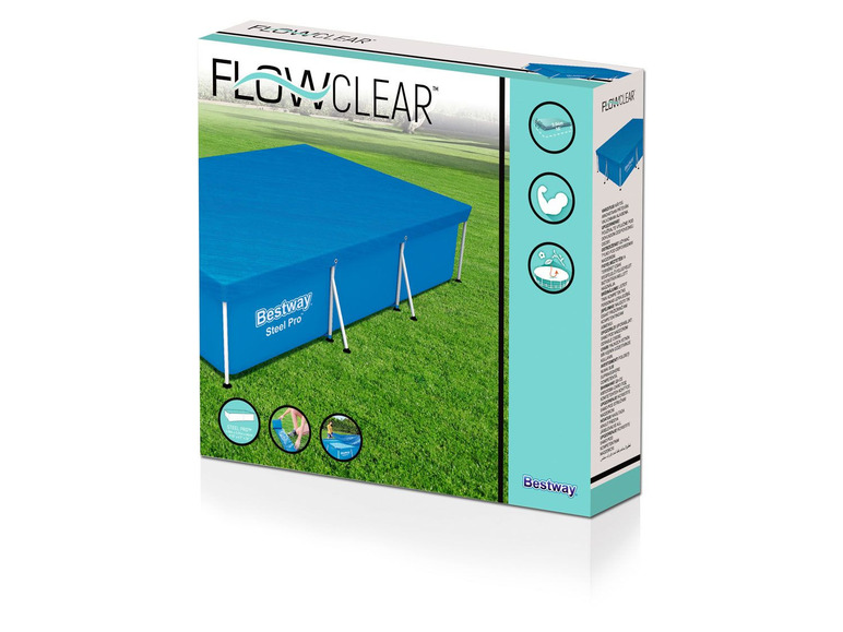 Prejsť na zobrazenie na celú obrazovku: Bestway Flowclear™ Krycia plachta na bazén, obdĺžniková – obrázok 4