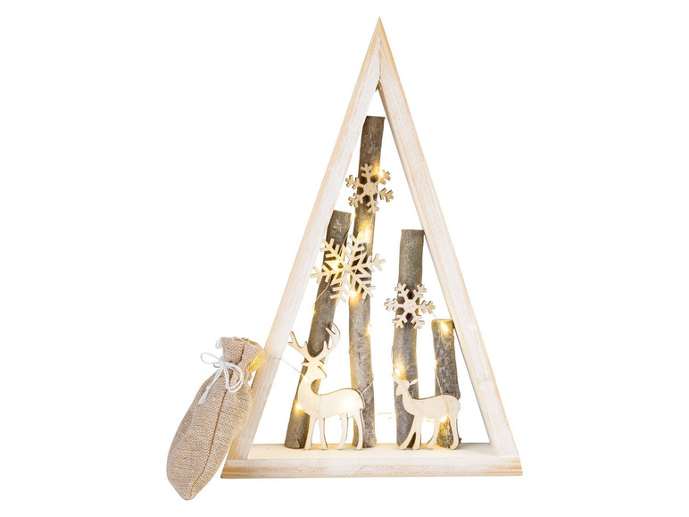 Prejsť na zobrazenie na celú obrazovku: Melinera LED vianočná drevená dekorácia – obrázok 10
