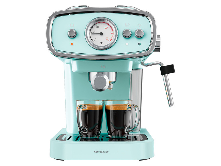 Prejsť na zobrazenie na celú obrazovku: SILVERCREST® KITCHEN TOOLS Espresso kávovar SEM 1050 A1, modrý – obrázok 2