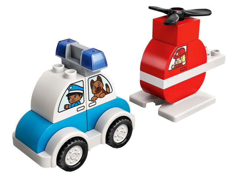 Prejsť na zobrazenie na celú obrazovku: LEGO® DUPLO® 10957 Hasičský vrtuľník a policajné auto – obrázok 5