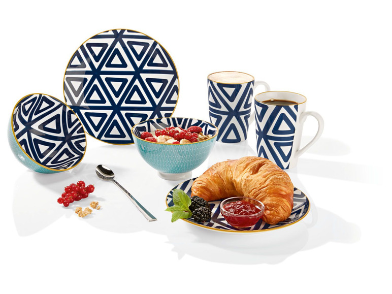 Prejsť na zobrazenie na celú obrazovku: ERNESTO® Súprava porcelánového kuchynského riadu, 18-dielna – obrázok 8