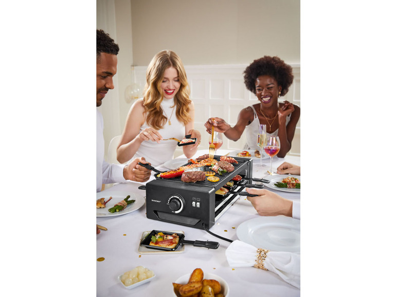 Prejsť na zobrazenie na celú obrazovku: SILVERCREST® KITCHEN TOOLS Pizza raclette gril SRGP 1300 A1 – obrázok 5