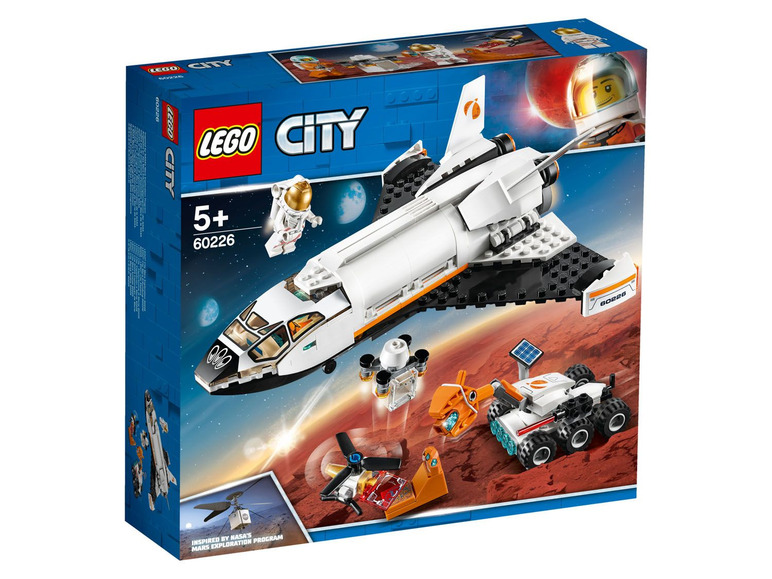 Prejsť na zobrazenie na celú obrazovku: LEGO® City 60226 Raketoplán skúmajúci Mars – obrázok 1