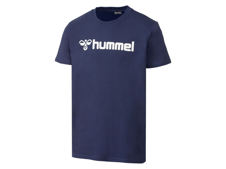 Prejsť na zobrazenie na celú obrazovku: Hummel Pánske bavlnené tričko "Regular Fit" – obrázok 4