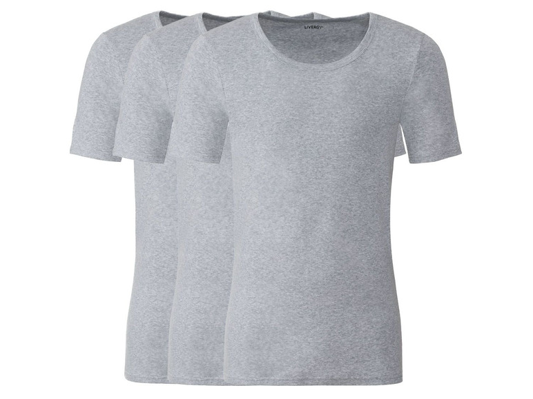 Prejsť na zobrazenie na celú obrazovku: LIVERGY Pánske spodné bavlnené tričko, 3 kusy – obrázok 2