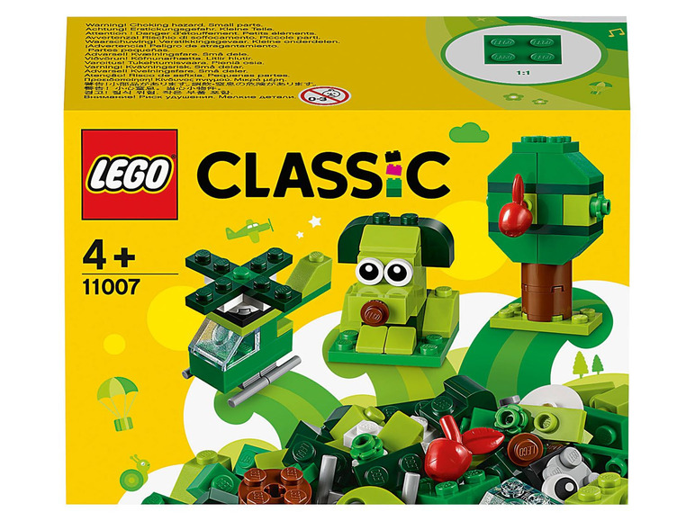 Prejsť na zobrazenie na celú obrazovku: LEGO® Classic 11007 Zelené kreatívne kocky – obrázok 6