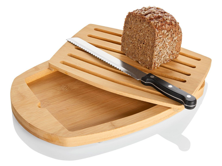 Prejsť na zobrazenie na celú obrazovku: ERNESTO® Bambusová doska na krájanie chleba – obrázok 7