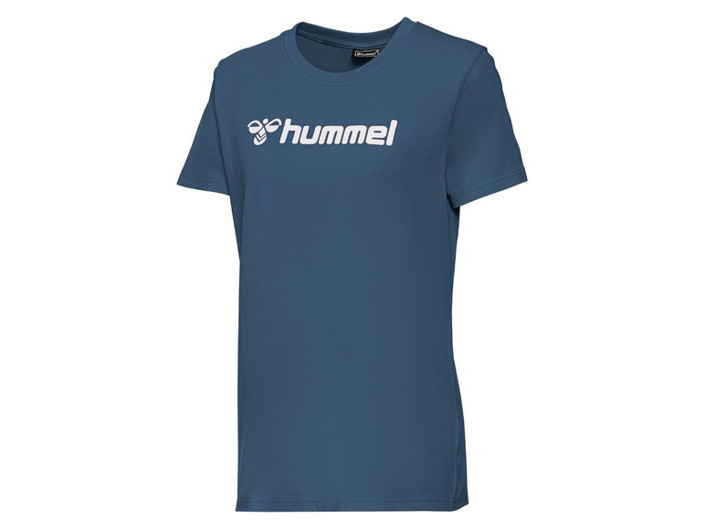 Prejsť na zobrazenie na celú obrazovku: Hummel Dámske bavlnené tričko s logom – obrázok 2